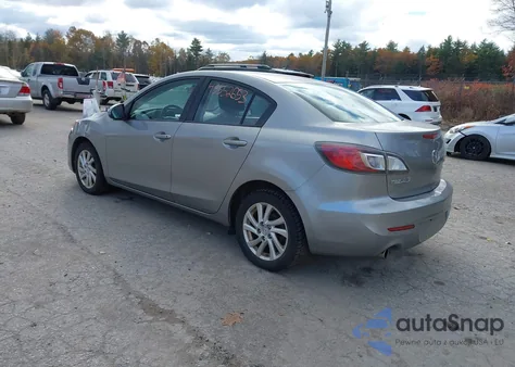 2012 Mazda Mazda3 I Touring z USA, uszkodzony, nr VIN JM1BL1V83C1560968